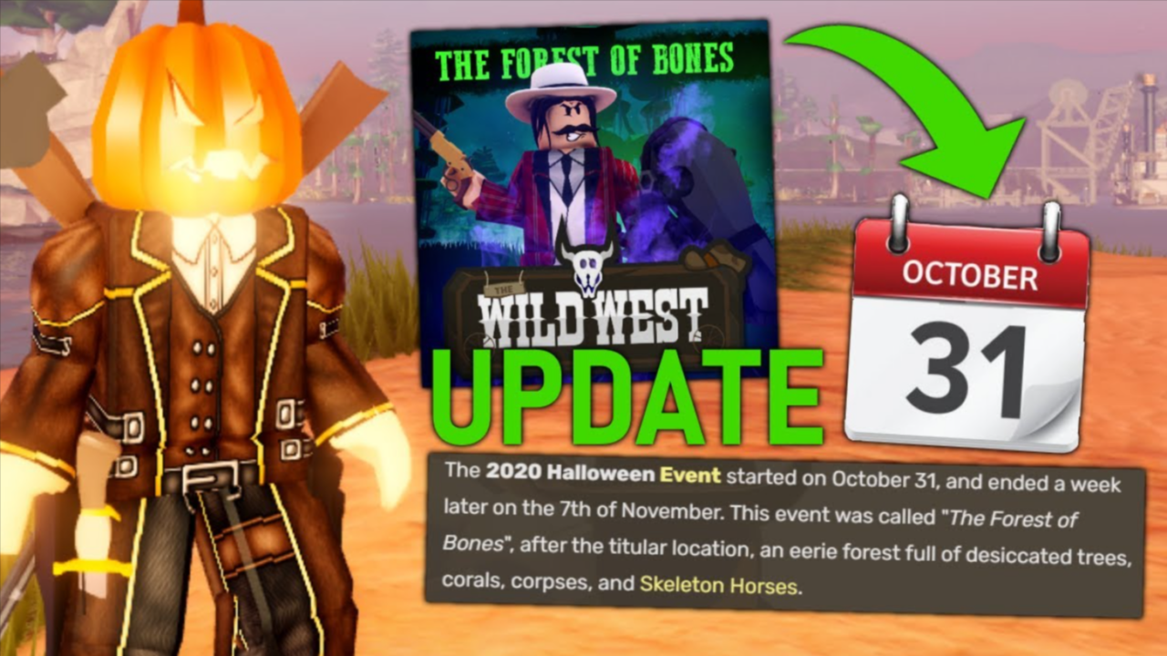 Wild West Roblox Halloween 2021 What's the Wild West? How you can