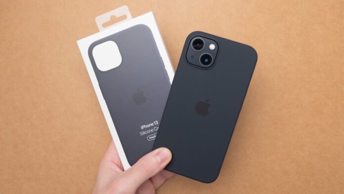 silicone iPhone 13 case
