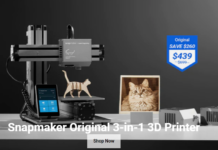 Snapmaker 2.0 modular 3-in-1 3D printers are ideal all-in-one laser printers for sale to beginners just starting. These hobbyists prefer more customized options, as well as engineers or designers who want to print large objects or correct parts with outstanding print quality. Traditional 3D printers can only 3D print. But with, our Snapmaker 2.0-3-in-1 3D printer is completely different. With interchangeable modules, Snapmaker's functionality can be changed quickly, like changing lenses on a camera. You can now make many beautiful and artistic creations using laser engraving and cutting. With our new all-in-one laser printer for sale from Snapmaker, you can extend your printing interest to CNC carving. It is because, with our laser, you can be able to to create precision 2.5D and 3D objects, and it also has a faster working speed and a much larger workspace than the original model. The all-in-one laser printer for sale also allows you to print almost anything for your creative projects: from common applications to objects with specific mechanical properties, such as toughness, durability, and flexibility. The printer is included with everything you need, like; An improved power module that uses a much quieter fan whose speed can be adjusted automatically according to the real-time temperature, realizing a reduced noise making your working environment very conducive and enjoyable. Problems including gaps, cracks, and overflow are considerably alleviated, ensuring quality during moderate to high-speed printing. It is possible because our printer is made with an improved motion control algorithm that improves the coordination between the extruder and linear modules. Our Snapmaker all-in-one printer for sale will unlock your full creative potential, from 3D printing to laser engraving, cutting, and CNC carving. And smarter, faster, larger, and more powerful than ever before, it is a new generation of 3-in-1 3D printers with everything you need to start your maker journey comfortably. Visit our website now at us.snapmaker.com and make your order now to get this amazing product at a relatively lower and affordable price but with upgraded and improved quality features. All in one printer that deals with everything Have you ever wondered where to find a printer with everything you need to carry your printing experience to the next level of fulfillment? Well, our Snapmaker new model, a350t and a250t, is what you are looking for, and it is a laser printer all-in-one deal that is affordable and made with everything you need. A350T AND A250T are laser printers all in one deal made with the following outstanding and remarkable features. The features in them are perfect and better, which ability to combine both print speed and quality, as well as a much quieter working environment. And as a result, then a new model of the A250T and A350T is equipped with a new 3D printing module, linear modules, and power module. Now let's see how some of these features are important. New power model. It is made with a power module that uses a much quieter fan whose speed can be adjusted automatically according to the real-time temperature, realizing a noise level decrease of about 16 dB(A), allowing you to focus on your making truly. Providing a much quieter environment. During normal printing, the A350T/A250T has an average noise level of about 50 dB(A), typical home or office noise. Therefore, you feel free to set the printer in your living room or study room. The ability to a combination of both speed and quality. With the help of an upgraded cooling system, our printer is capable of combining both fast speed and brilliant accuracy at the same time. And you can now 3D print larger projects even faster. So visit our website now at us.snapmaker.com and make your order now to get this amazing product at a relatively lower and affordable price but with upgraded and improved quality features, including everything you need to start your maker journey.