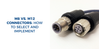 M8 and M12 connectors